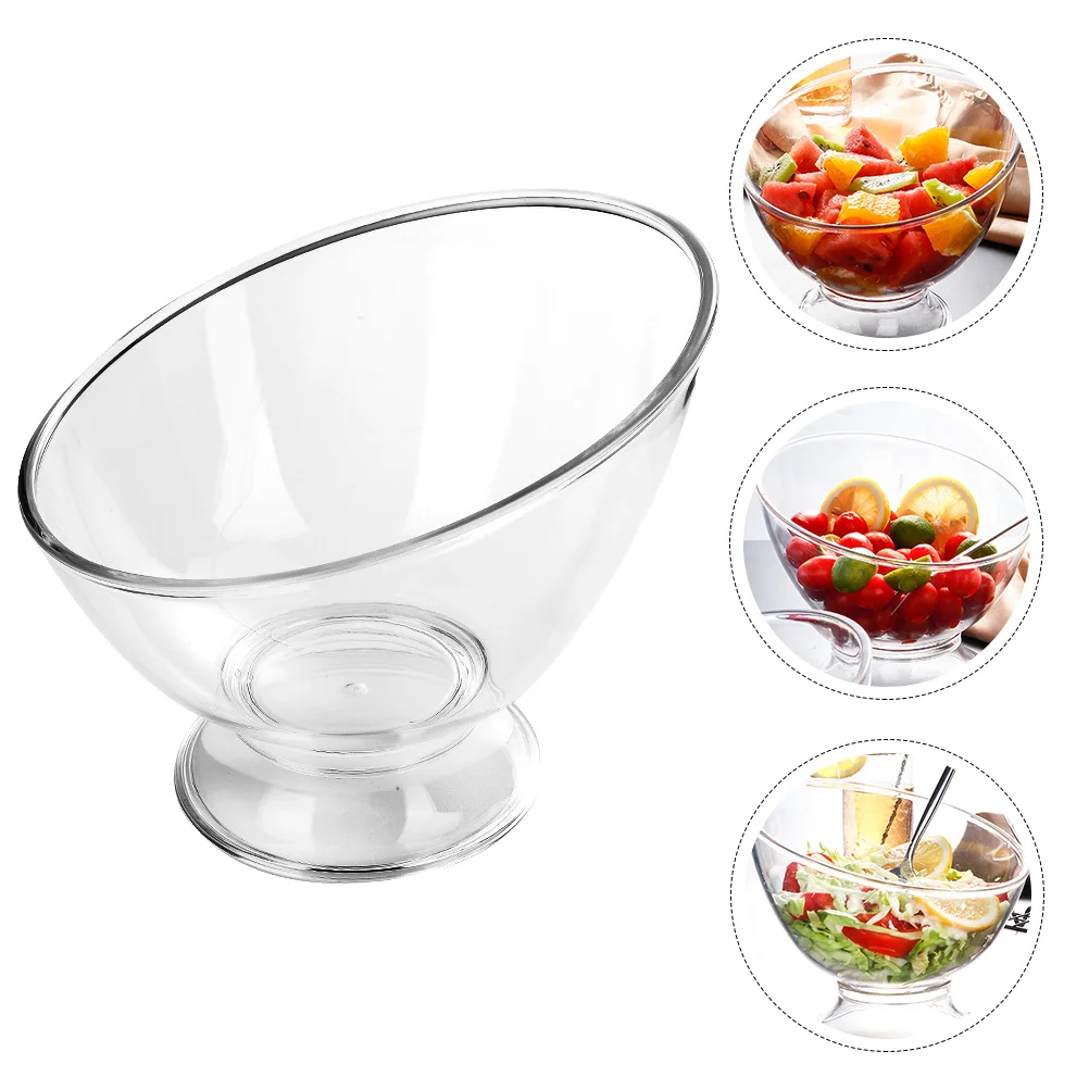 

Transparent Dessert Bowls Delicate Ice Cream Bowls Multi-function Fruit Bowls
