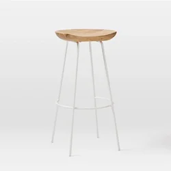 Modern Nordic Bar Stools Nordic Home Nordic Design Chair Office Luxury Taburetes Altos Cocina Interior Decoration