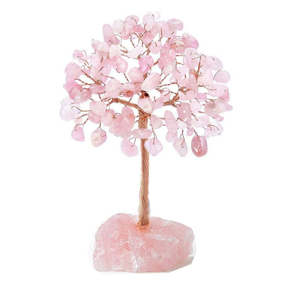 

Розовый кварц, хрустальное дерево, искусственный кристалл и лечебный камень, хрустальный камень, дерево, драгоценный камень, подарки ко дню Святого Валентина