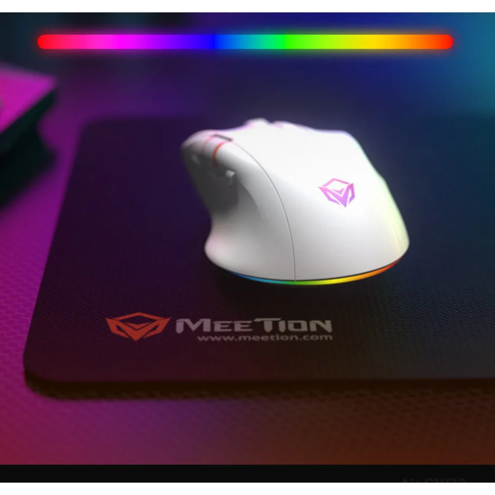 MEETION Mishen GW32 Bluetooth the third mock examination charging mechanical game office wireless mouse notebook_voghion.com