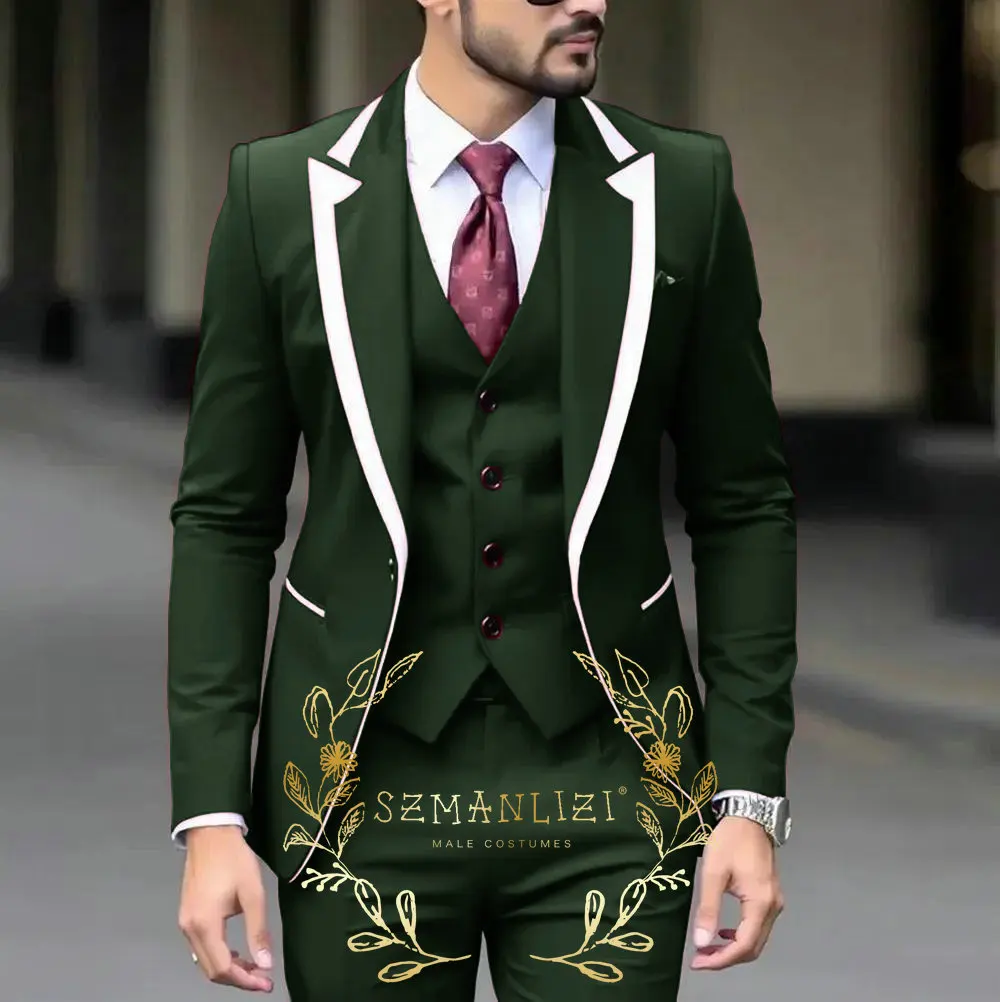 Tuxedos de mariage bleu Royal pour hommes