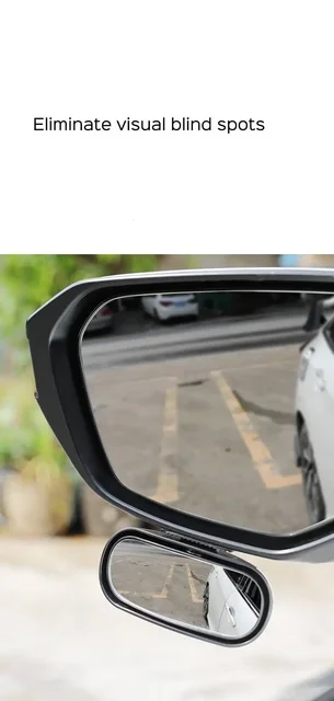 보편적 인 차 거울 360 ° 조정 가능한 광각 측 후방 거울 주차 보조 후면보기 거울