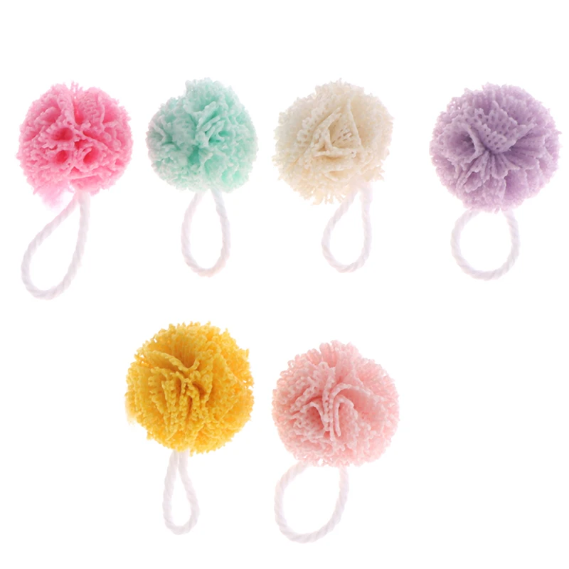 1/3/4/5Pcs 1:12 Dollhouse Miniature Furniture mini Colorful Bath Ball Model DIY Accessories Scene Model Doll Accessories