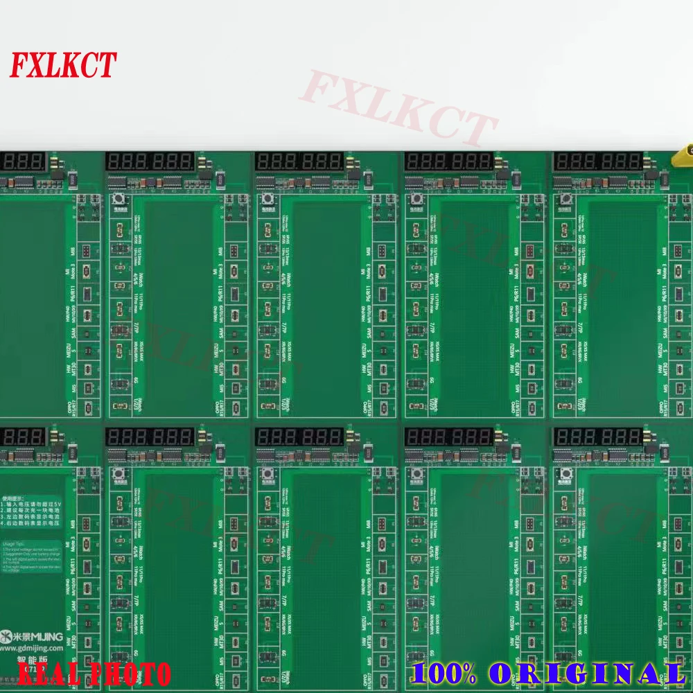 

Gsmjustoncct-Mijing Power Supply for Mobile Phone Battery Test Board, 10-Way, DC 7102,For iPhone 6-13Pro Max