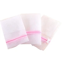 3 Size Zipped Laundry Bags Reusable Washing Machine Clothing Care Washing Bag Mesh Net Bra Socks Lingerie Underwear Laundry Bags 1