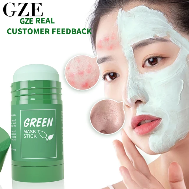 Green Tea Mask Stick for Face And Blackhead Remover