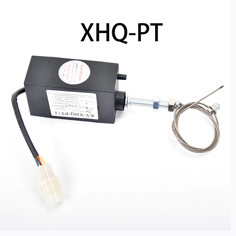 KY-XHQ-PT 디젤 발전기 연료 차단 솔레노이드 밸브 XHQ-PT 12V 24V 전원 차단 풀 유형 차단 솔레노이드 밸브