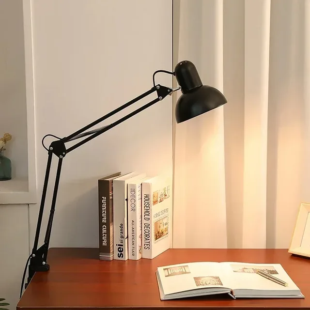 Flexible Led Desk Lamp Home Office Modern Table Lamp Metal Architect Adjustable Folding Reading Light 1