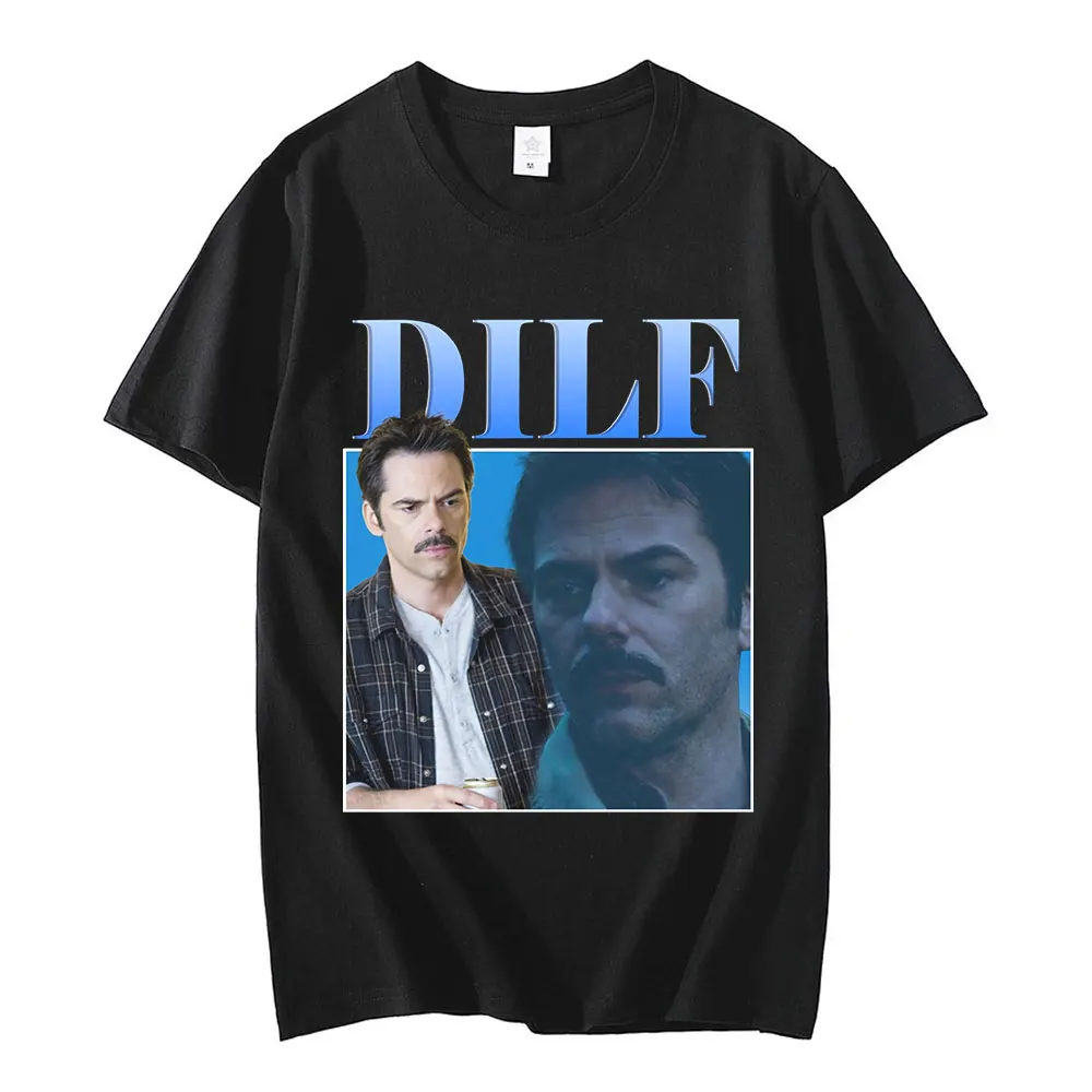 The Original DILF Charlie Swan Graphic Print T Shirt Men Women Vintage