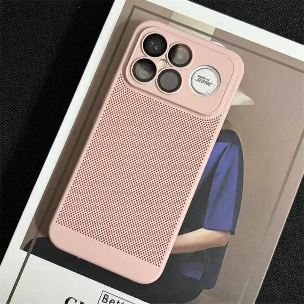 Honeycomb Mesh Heat Dissipation Hard Case - Slim Protective Cover