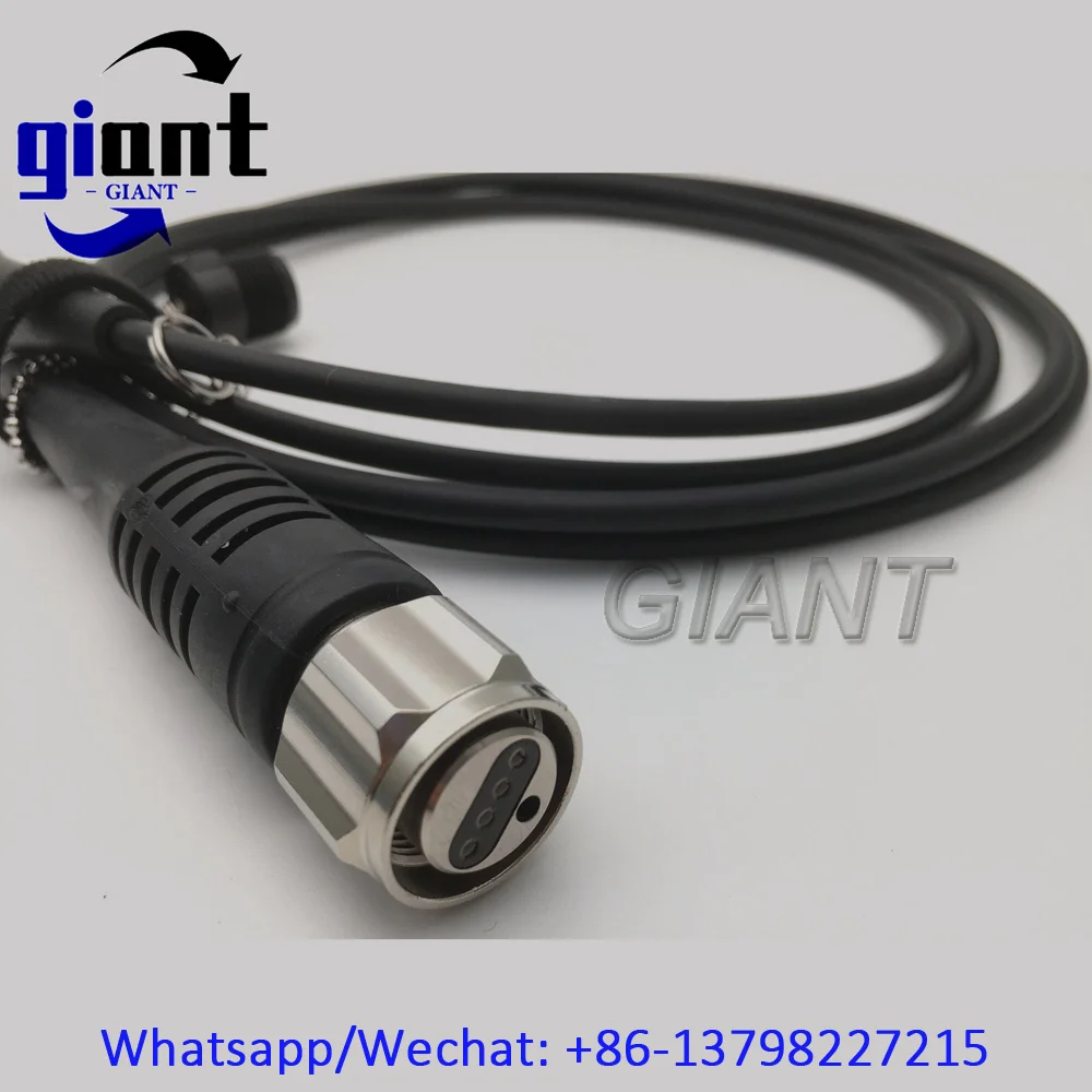 4C ODC 소켓, ODC 남성-ODC 남성, G657A, 직경: 4.5mm TPU 재킷, 1/2/3/5M 기갑 검정색 케이블, 릴이 없는 광섬유 패치 코드