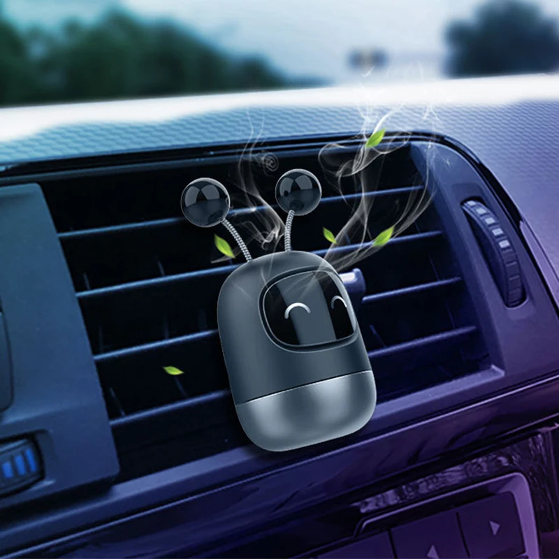 Car Air Freshener Auto Creative Mini Robot Vent Clip Parfum Flavoring Prefume Fragrance Diffuser Interior Decoration |