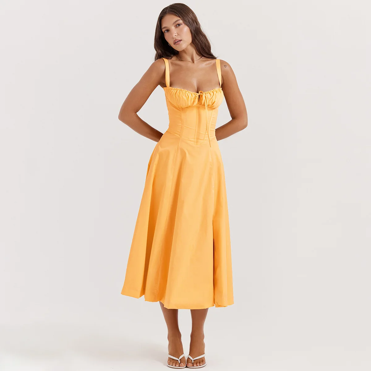

2023 Summer Floral Dress Midi Sexy Dress Prom Club Night Dresses Bodycon Women Party Dress Elegant