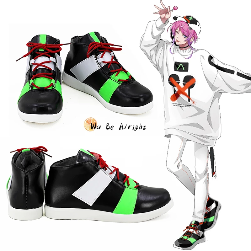 

Anime Alternative Rap Battle RAMUDA AMEMURA Cosplay Shoes Boots Halloween Carnival Fancy Party Daily Leisure Shoes Custom Made