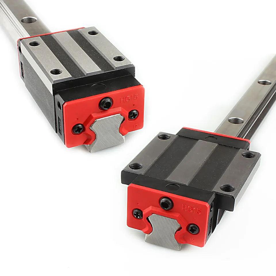 CNCYEAH Lineaire geleidingsset, 2 stuks HGR25 lineaire rail