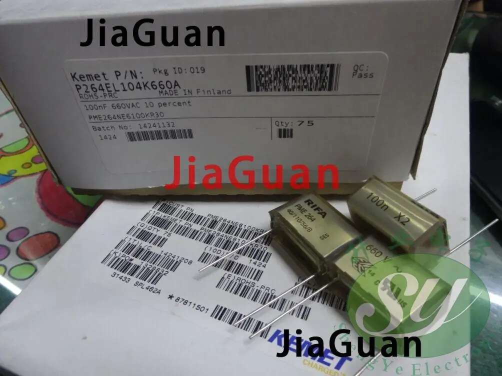 

2PCS EVOX RIFA PME264NE6100KR30 0.1UF 660VAC 100NF u1 104 NEW AUDIO KEMET PME264 104/660VAC brand new hot sale