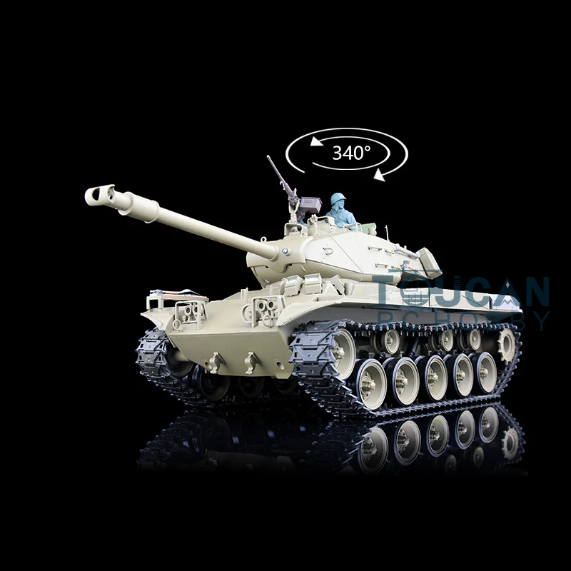 

Heng Long 1/16 RC Tank 7.0 Plastic Walker Bulldog BB IR Battle 7.0 Mainboard 2 Sounds 3839 Infrared Battle Military Vehicle Toy