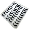 New 20 Pairs cat eye Eyelashes Natural 3D Mink Lashes Fluffy Volume Mink False Eyelashes Cruelty Free Wispy Lashes Makeup Cilios 3