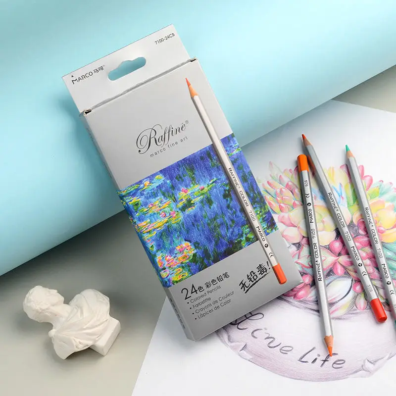 Raffine Colored Pencils, Set of 24