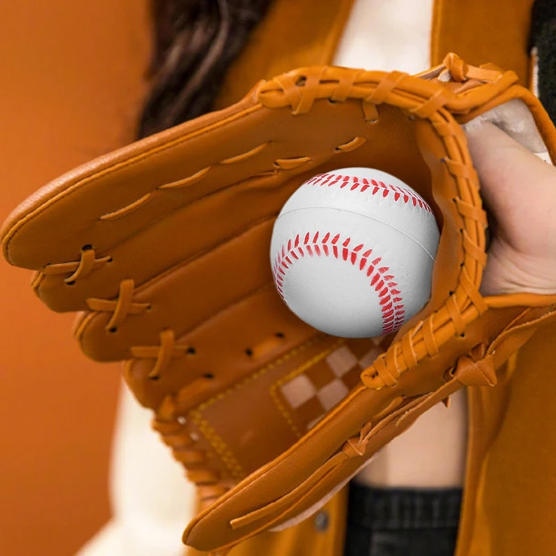12Pack Baseball Foam Softball 9Inch Adult Youth Training Sporting Batting Ball For Game Pitching Catching Training