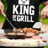 Cooking Aprons for Women Men Funny Grilling Chef Kitchen Aprons for Dad Husband BBQ Gifts for Fathers Day Birthday 3