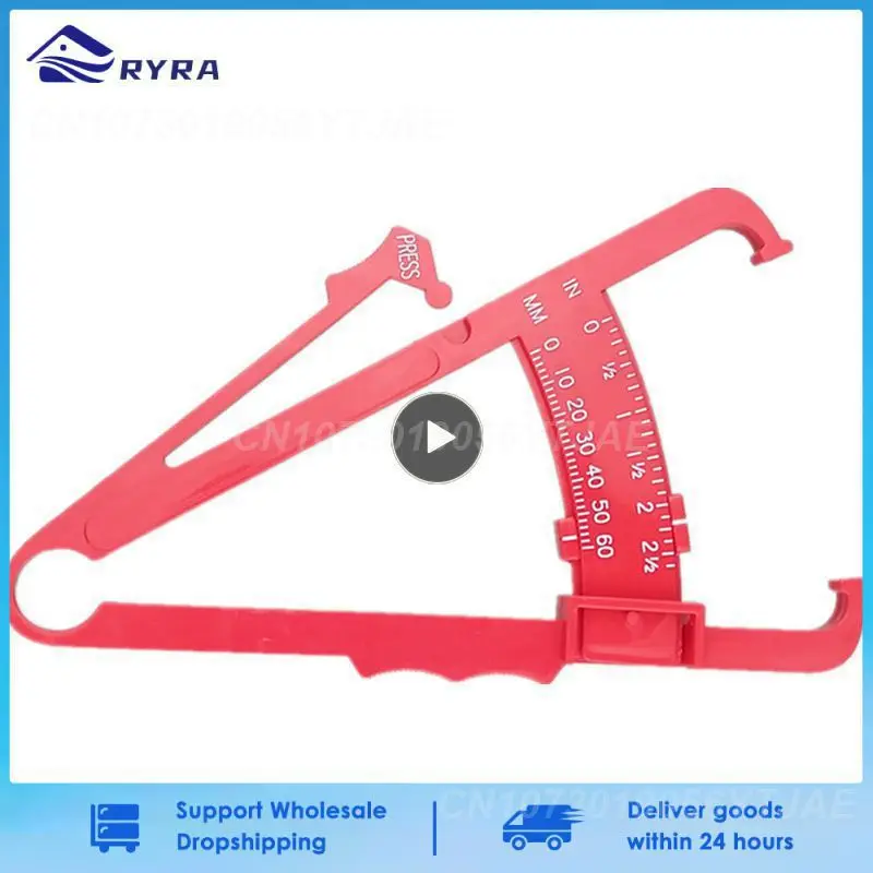 Health Care Skinfold Body Fat Caliper Body Fat Tester Plicometro Con Massa Corporea Con Strumento Di Misurazione Del Corpo Del Grafico Di Misurazione
