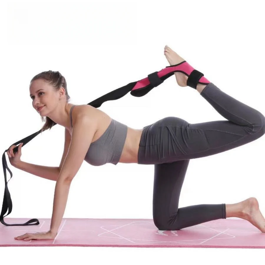 Yoga Resistance Bands Yoga Strap Aerial Yoga Strap Yoga Connector Stretching Band Yoga Stretching Band Auxiliary Ligaments Ankle Stretcher Yoga Fitness Training Equipment