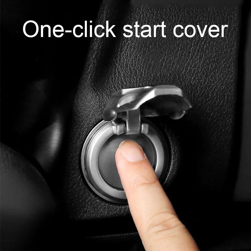 Car One-click Start Button cover Decorative Protective Cover For