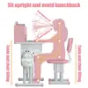 2Pcs/Set Kids Desk Chair Set Height Adjustable Children School Study Table Chair Set with Drawer Desk Chair with Book Stand 2