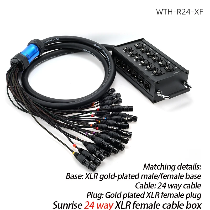 Seismic Audio Speakers 16 Channel Low Profile XLR Send