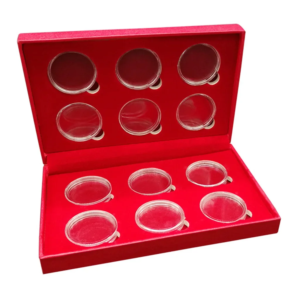 

Storage Boxes Coin Storage Box Coin Storage Case Collection Commemorative Coin High Compactness High Transparency