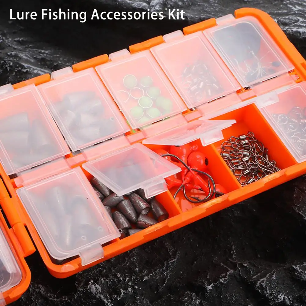 Lure Fishing Kit 231Pcs/Set Exquisite Universal Reusable Organized