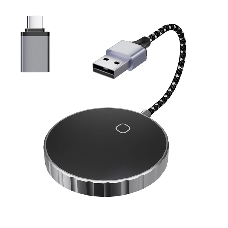 

2 In 1 Wireless Carplay Auto Adapter, Fast Carplay Wireless Adapter Convert Wired To Wireless Carplay For Wireless