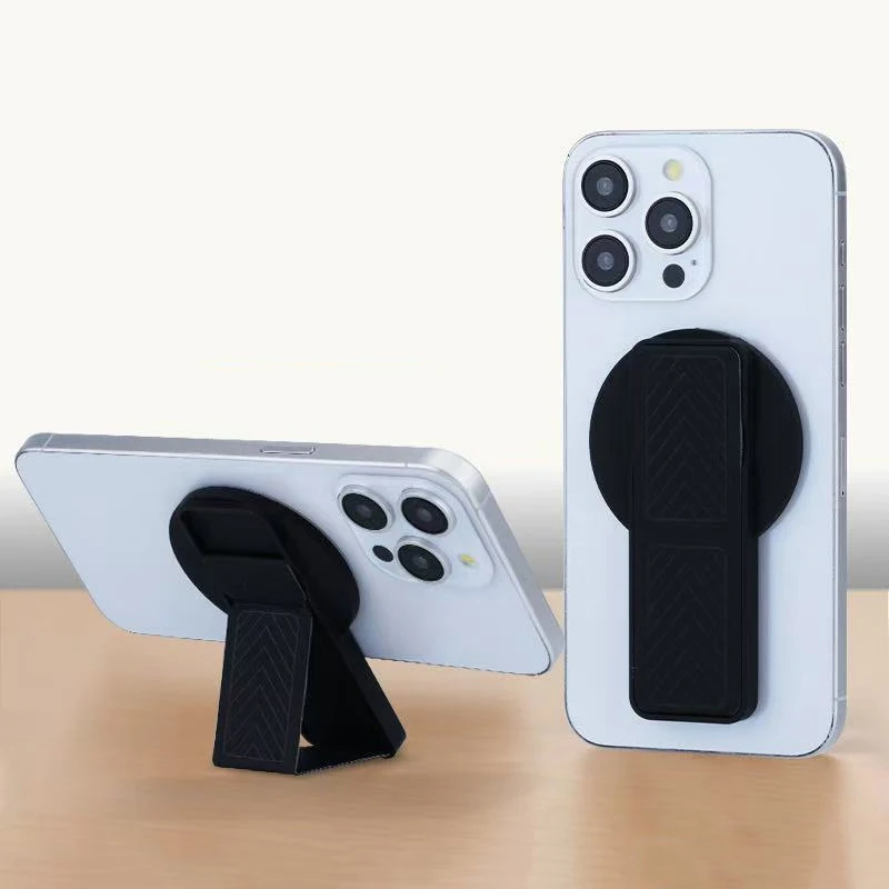 360도 자석 빠른 마운트 접이식 자기 전화 홀더 아이폰 포켓 회전을위한 Magsafe 용 핸드폰 스탠드 브래킷