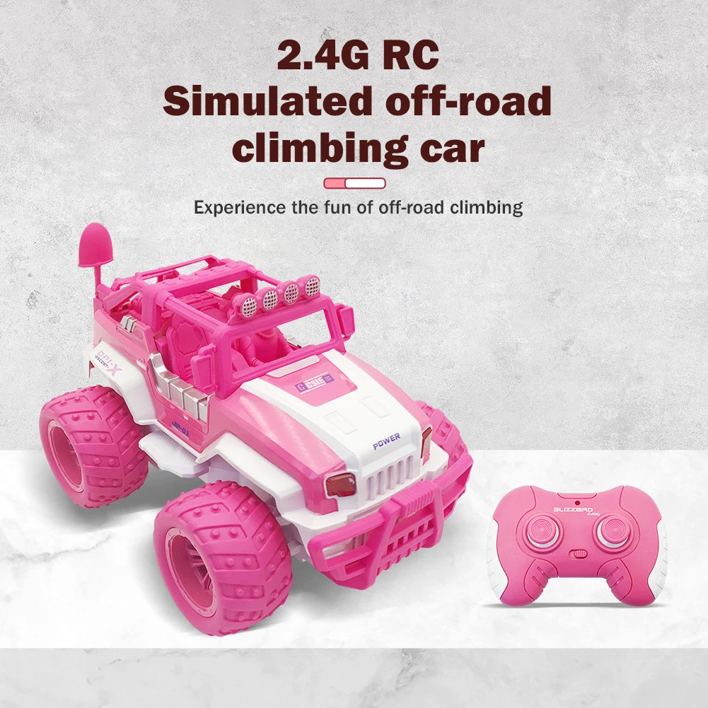 1:12 오프로드 고속 차량 크롤러 운전 RC 자동차, 어린이 장난감, 여아 선물, 2.4G 리모컨
