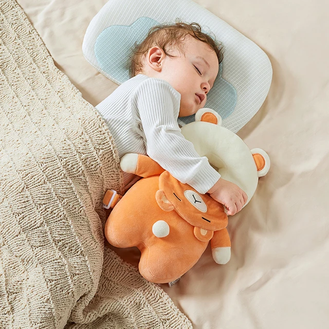 Baby Head Protector Backpack Soft Cartoon Baby Pillows Pad Cushion Head Security Protection Crawl Walk Toddler Headrest 5