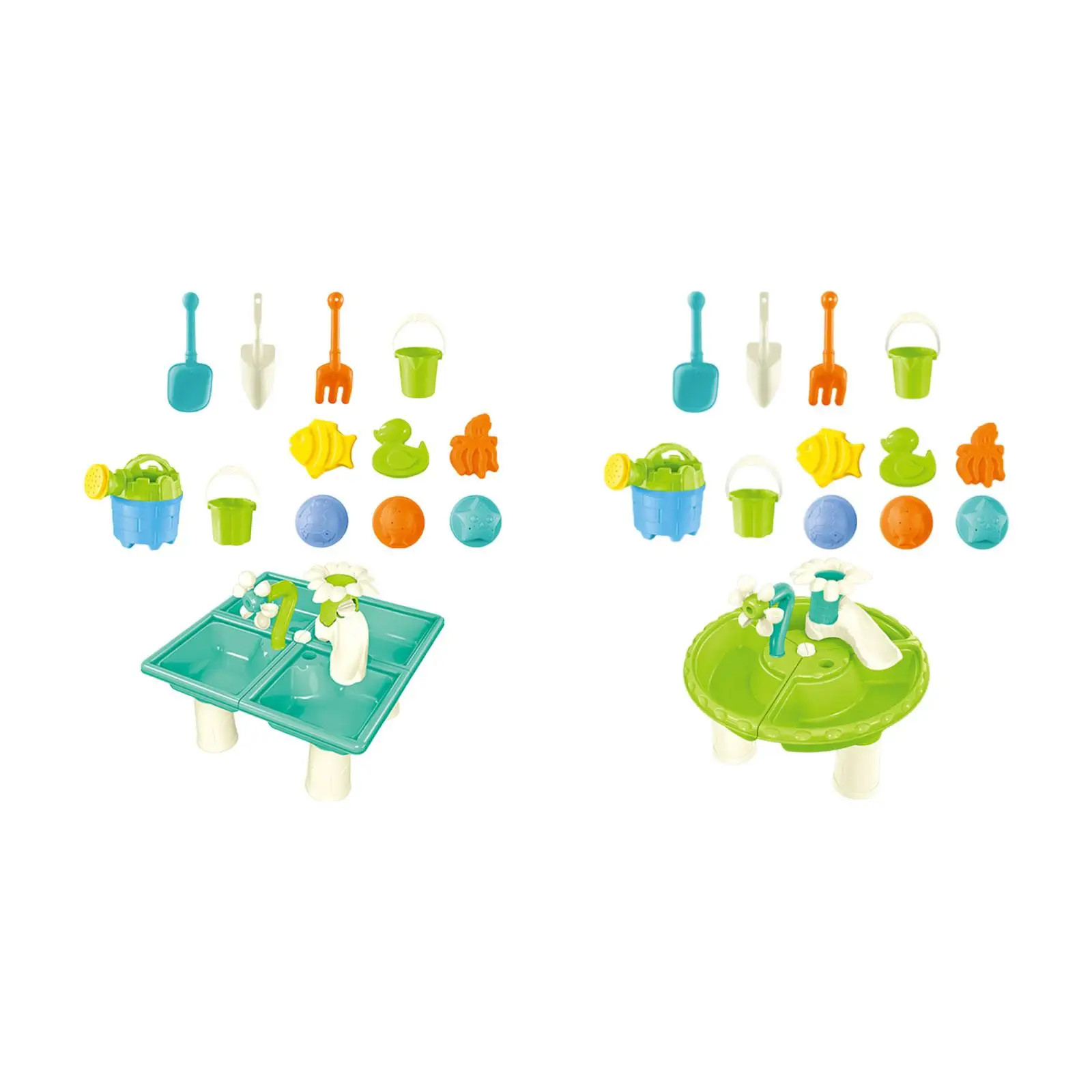 

13Pcs Sand and Water Table sand Dredging Tool Sandbox Table for Outdoor Activity for Indoor Beach outdoor Boys
