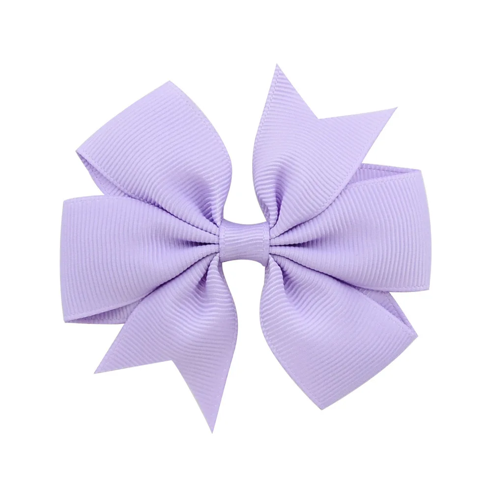 Vibrant Grosgrain Ribbon Hair Bows Clips