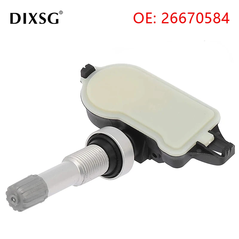 4PCS Tire Pressure Monitor Sensor TPMS 26670584 For Buick GL8 S & amp; amp; ES/English Lang 18T 26670584 TPMS 433Mhz