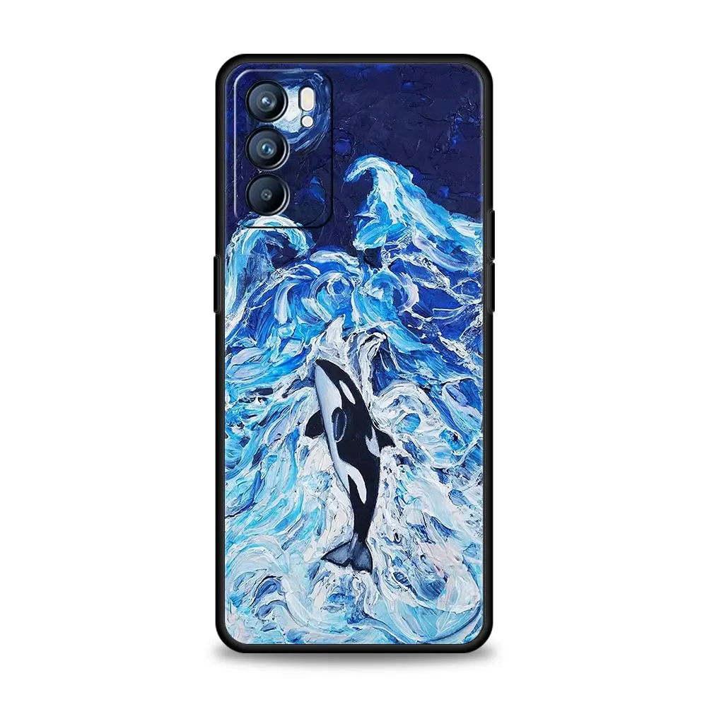 Orca Ocean Lovely Killer Whale Phone Case Cover