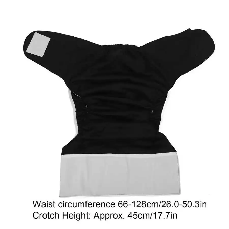 Washable Adult Cloth Diaper Nappy Waterproof Reusable Breathable Incontinence Nappies Underwear Pant for Men Women Elderly 3