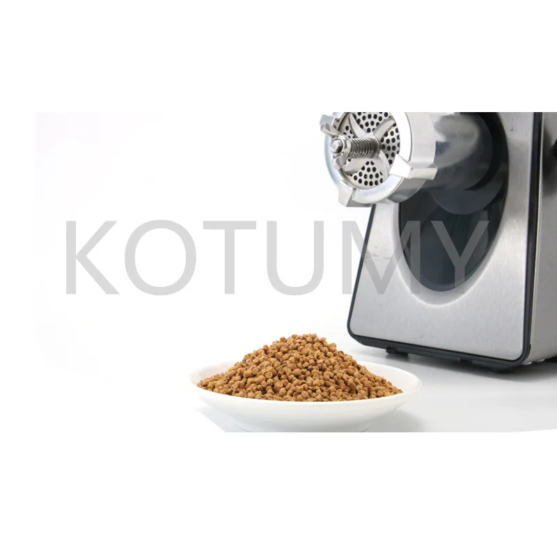 Electric Poultry Food Granulator Pet Dog Cat Feed Pellet Extruding Machine Chicken Bird Fish Feed Processing Machine