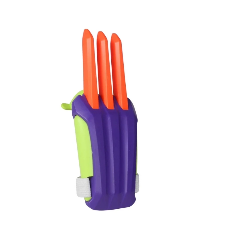 Telescopic Carrot Claws Toy AntiAnxiety Hand Spinner Decompression Fidgets 3D Knife Toy Kids Student Stress Reliever D5QA