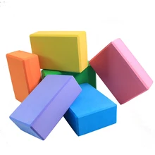 

2pcs Yoga Block EVA Foam Brick Stretching Aid Gym Pilates For Training Exercise Fitness Tool Body Shaping Yoga Props