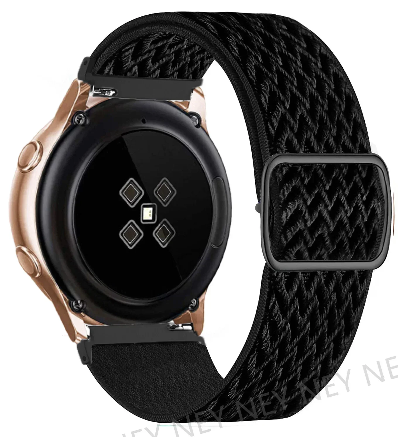Bohemian Elastic Shiny Watch Strap, 20mm/22mm Bracelet Band