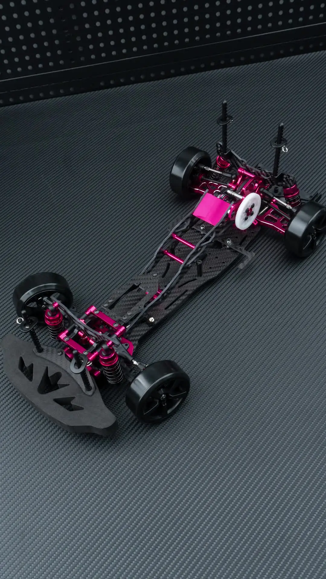 AXSPEEDメタル＆カーボンファイバー＆プラスチックフレームキット