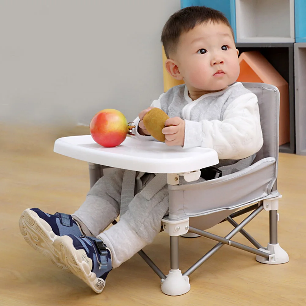 Chaise haute de salle à manger pour bébé de 0 à 3 ans, amovible, Portable,  pliable, voyage sur pelouse, plage, avec plateau, rehausseur, siège en  alliage d'aluminium - AliExpress