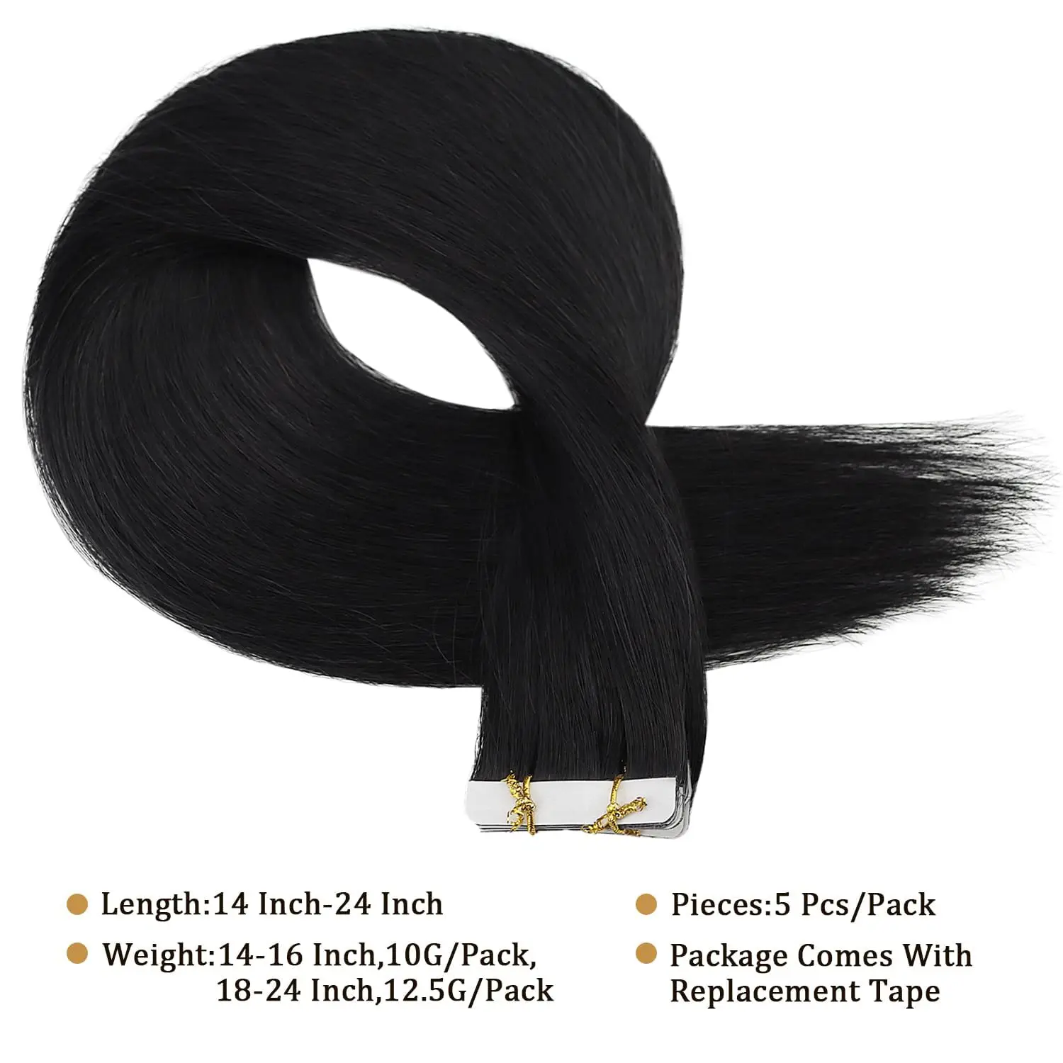 Human Hair Extensions Hair Extensions Full Shine Virgin Hand Tied Tape In Adhesives Human Hair Extensions PU Skin Weft Blonde Color Invisible Seamless Injection