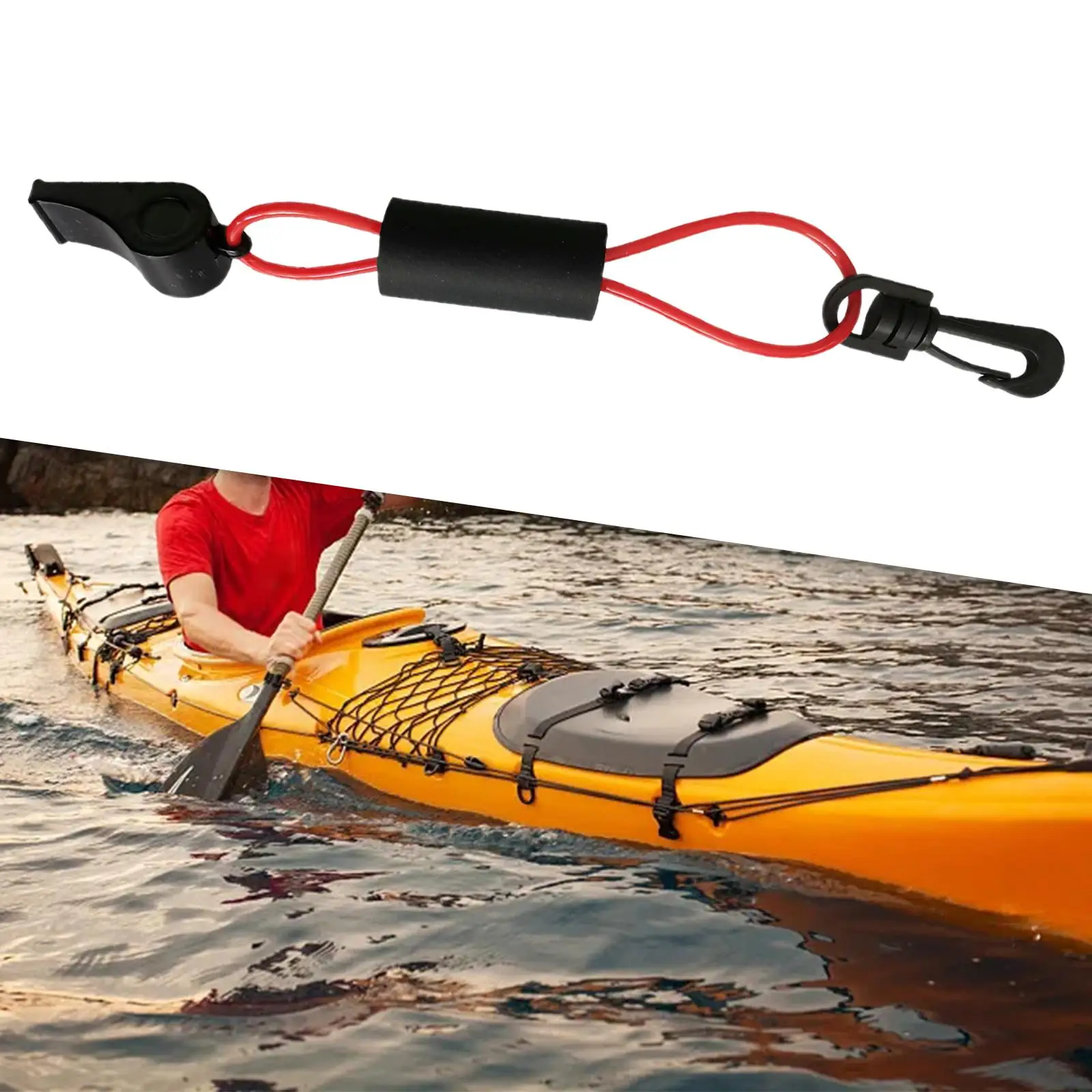 Marine Sailboat Whistle with Lanyard Water Survival Whistle Floating Whistle Accessory for Camping Signal Professional