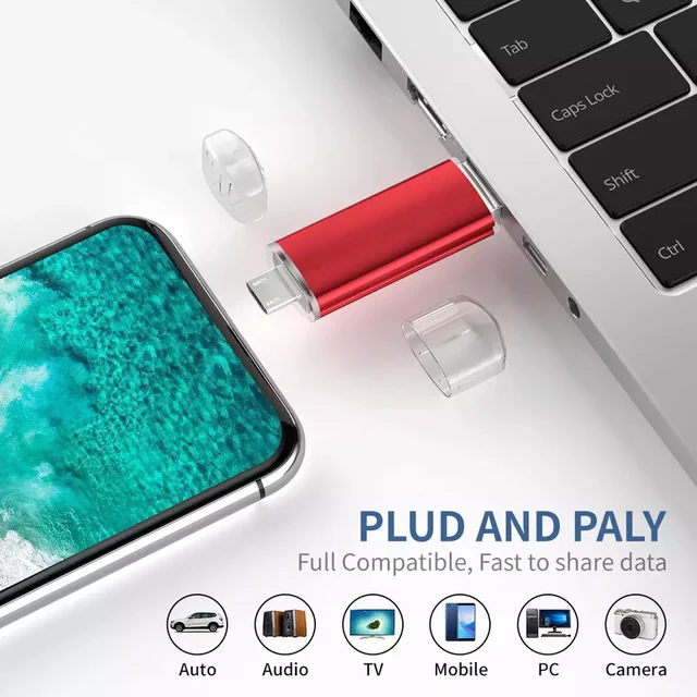 OTG Pen Drive 20PCS 4Gb 8Gb Cle Usb Flash Drive 16Gb High